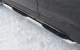 Hyundai Santa Fe 2012- Пороги труба d76 с накладкой (вариант 1) HSFT-0012241